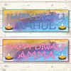 Happy Diwali Banners Cheap plastic Custom Decoration Printing Party Banners