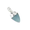 Semi - Precious Pendants Bulk Gemstone Small Arrow Head Pendant Natural Stone Charms For Necklace Bracelet Jewelry Making