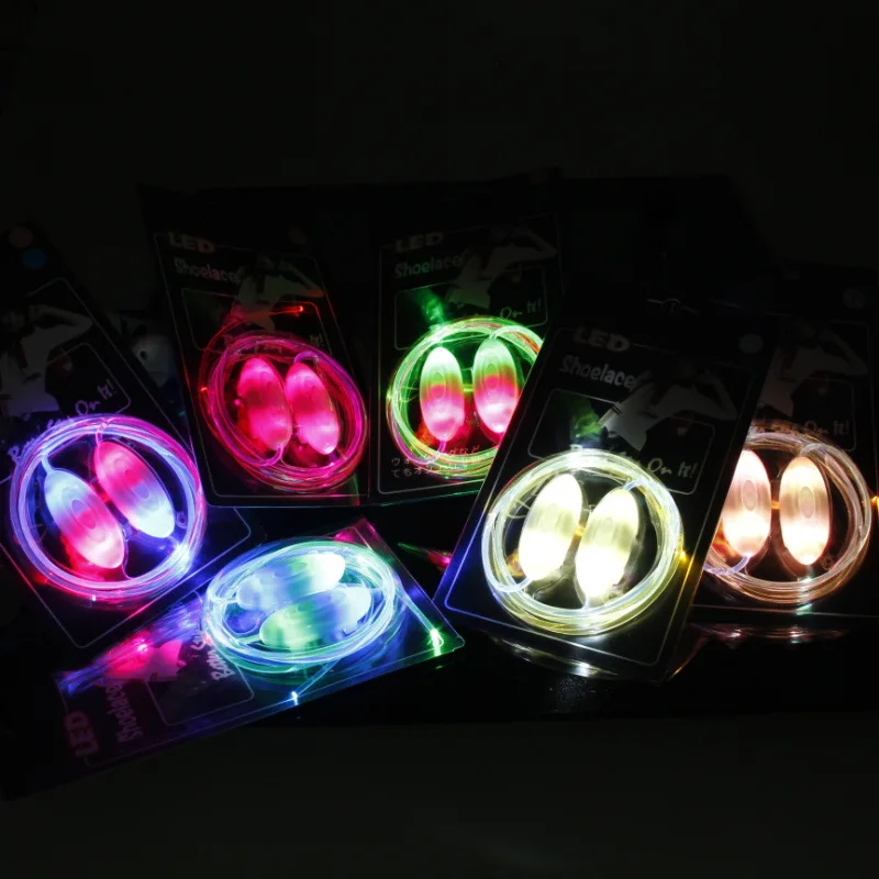 Color Changing Running Fashion Waterproof Night Shoestrings Led Glow Shoelace Buy Colorful Led