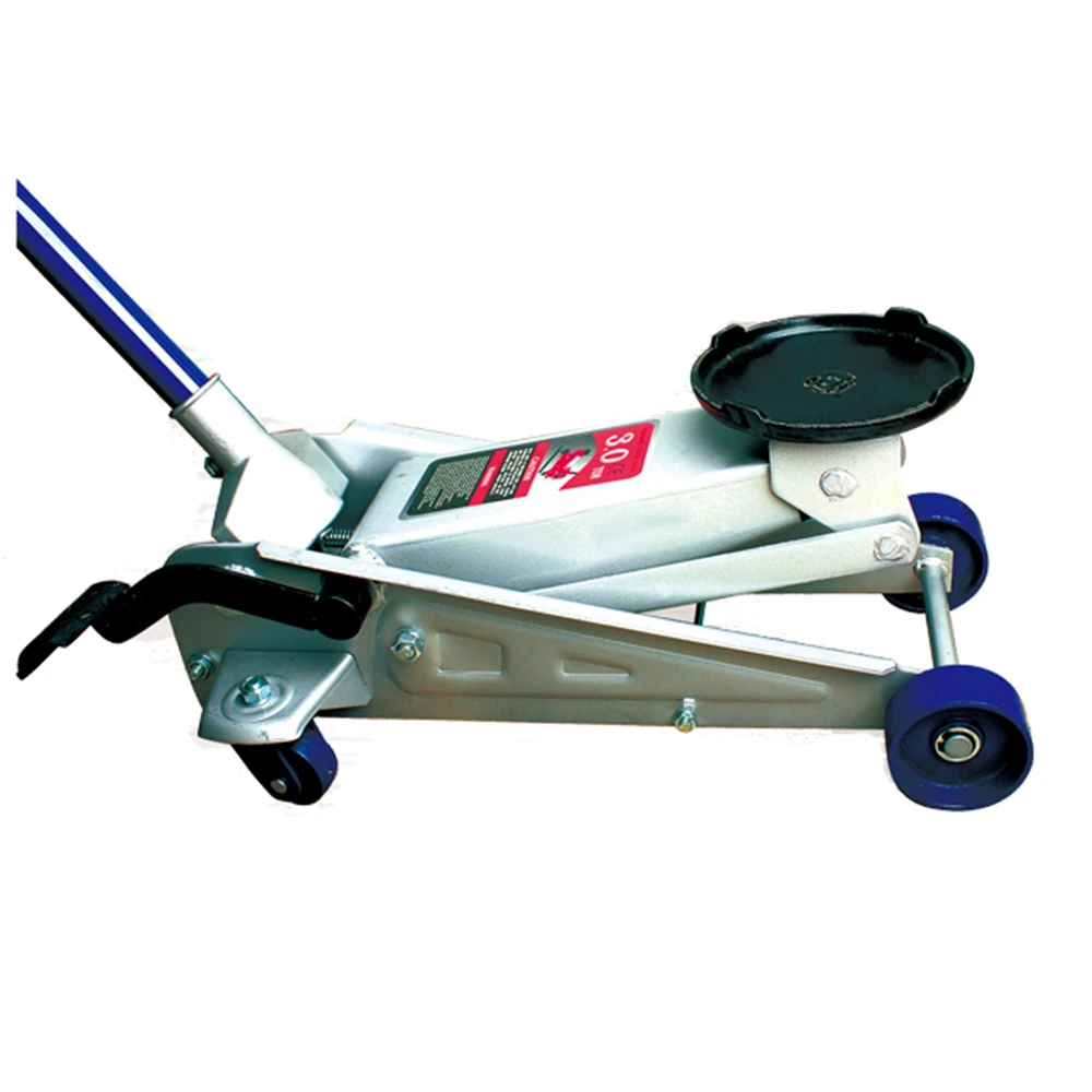 High Quality car best 3 ton low profile trolley jack with CETUV and reforced arm