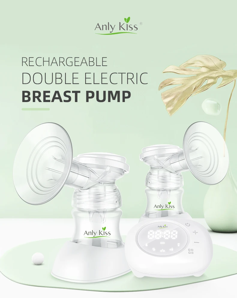 Food Grade Safe Adult Breastfeeding Device Comfortable Double Electric