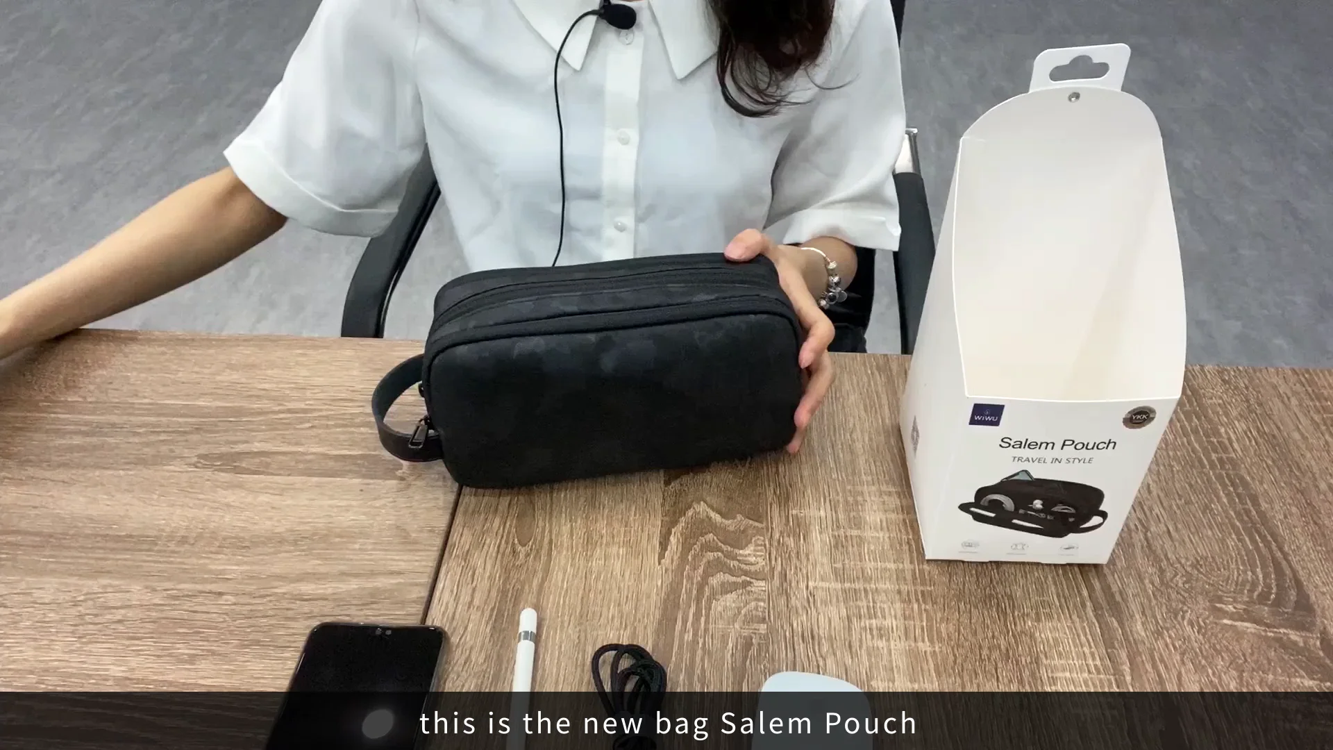 Wiwu 2020 Top Selling New Arrival Tech Pouch Organizer For Electronics