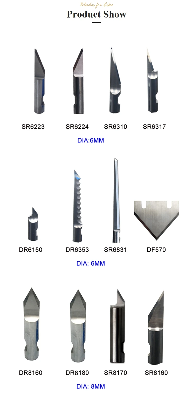 Blddr8160 Tungsten Carbide Cutter Blade For Esko Buy Tungsten Carbide Cutter Blade,Esko