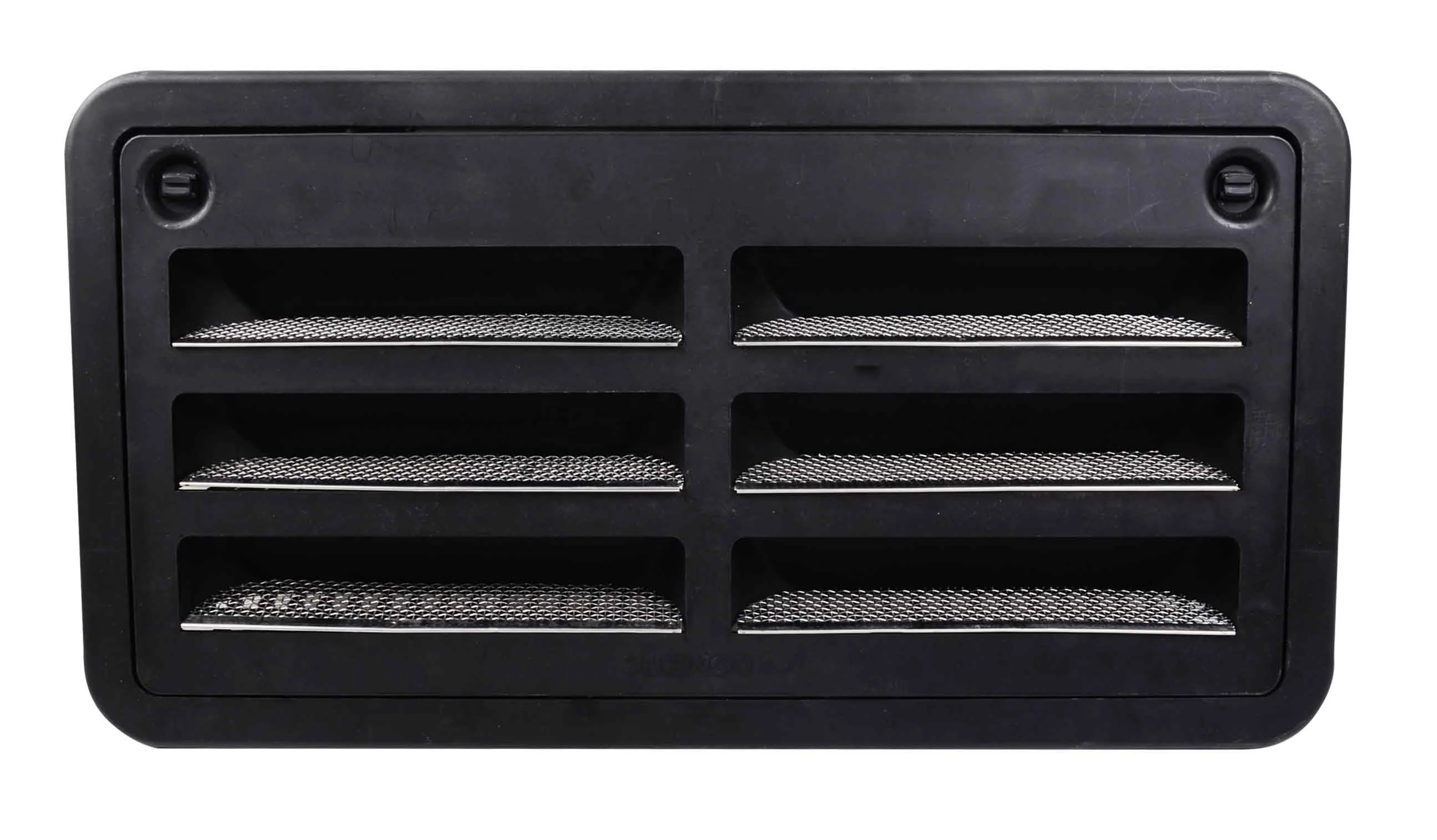 Rv Camper Trailer Refrigerator Side Vent Cover With Metal Vent Screens
