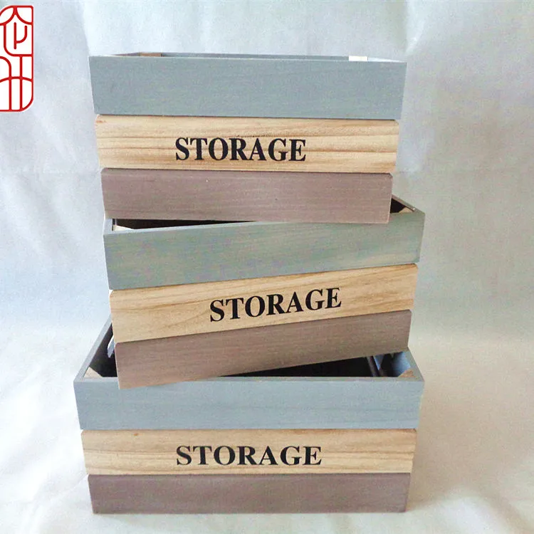 Hot Sale Modern Paulownia Wooden Pallet Crate Crate Basket Wood Crates ...