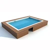 2019 most popular InGround Pools metal assembly type swimming pools