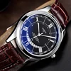 Yazole D 410 New Arrival 2019 Roman Numerals 22mm band watch for men calendard multiple time zone display
