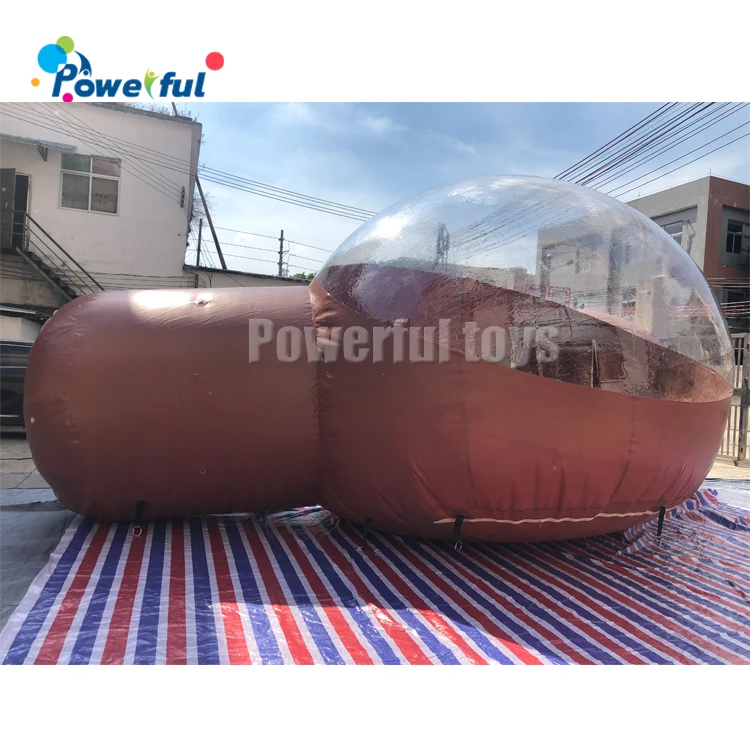 Hot sale inflatable bubble camping tent clear inflatable lawn tent inflatable bubble tent