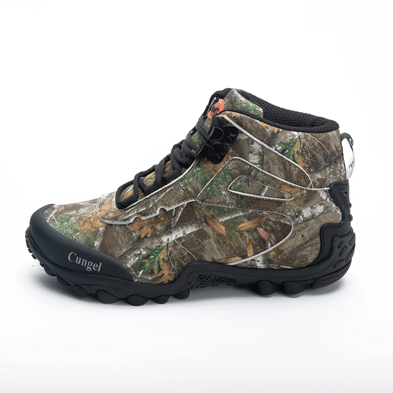 camo hiking boots for men