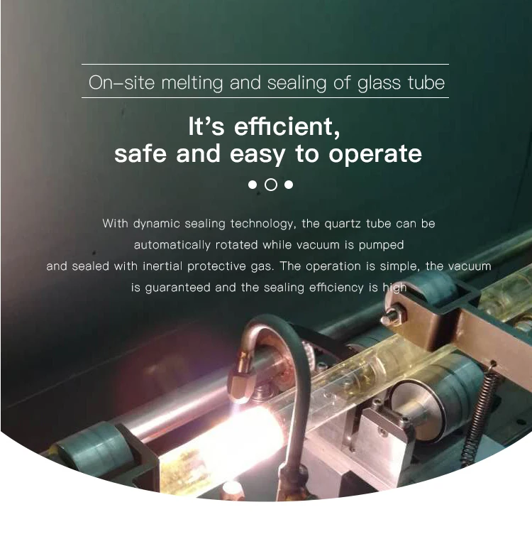 Ampoule Sealing Technique Mechanical Pump Oxyhydrogen Flame Quartz