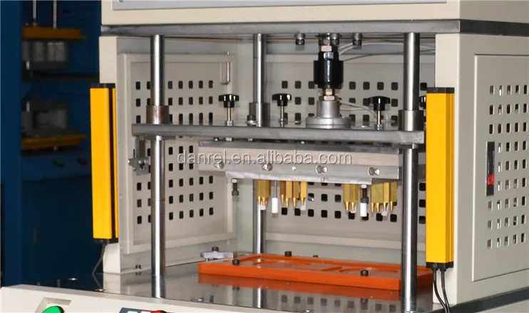 Plastic Heat Staking Machine, Thermal Press Hot Staker for Riveting & Brass Threaded Inserting 