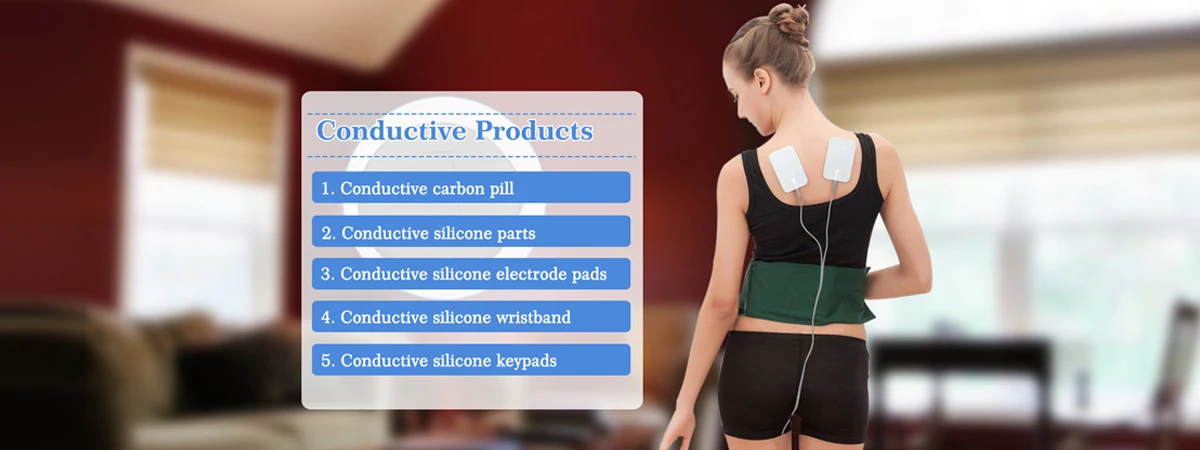 Huizhou Jinke Rubber Co Ltd Conductive Silicone Rubber Conductive Silicone Electrode