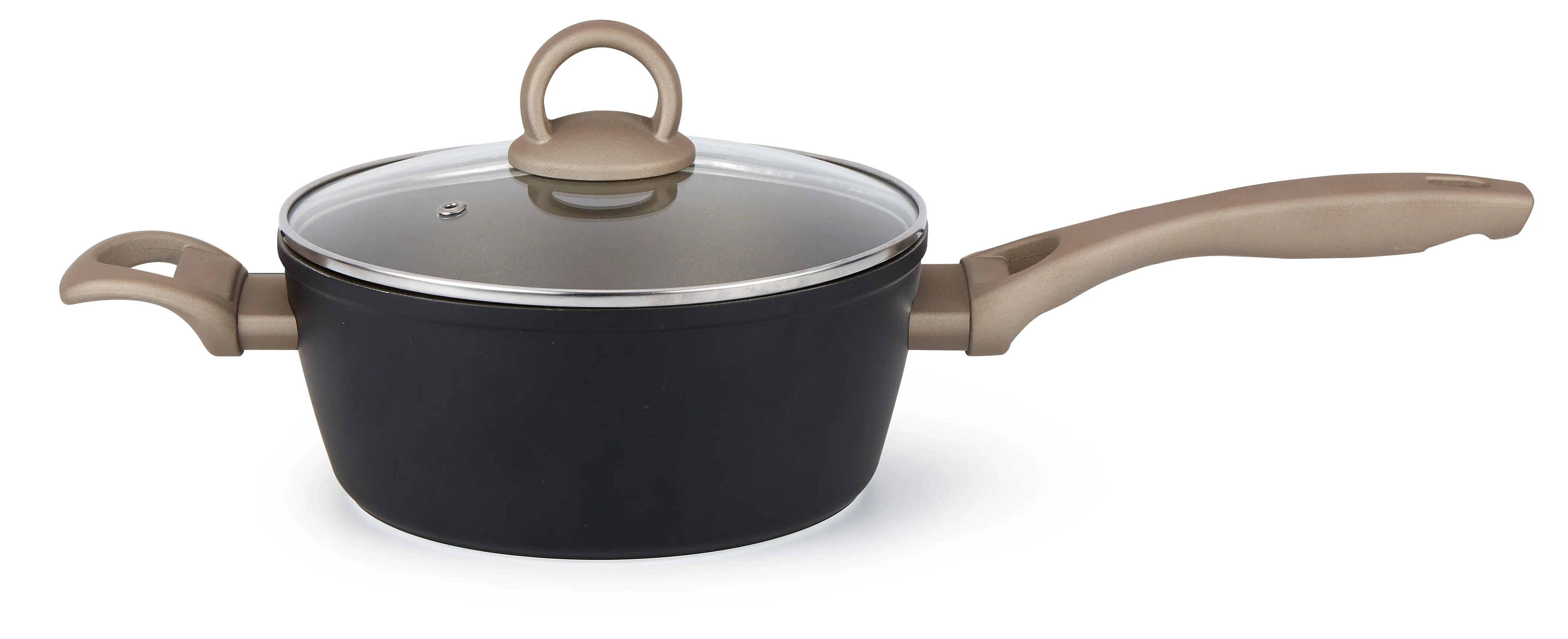 34厘米最优惠的价格不粘美食酱锅锻造铝炊具烹饪炒锅