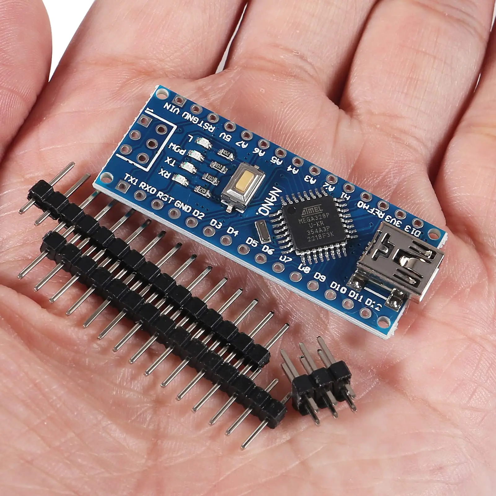 Entwicklungsboard Nano CH340 (5V/16MHz) – Kompati Produktbild-Vorschau 2
