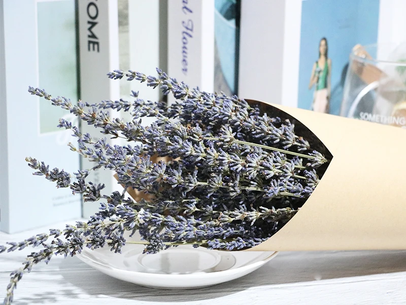 garden decoration material dried natural colour flower lavender