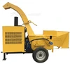 Hot selling mobile wood chipper/fresh wood branch crusher
