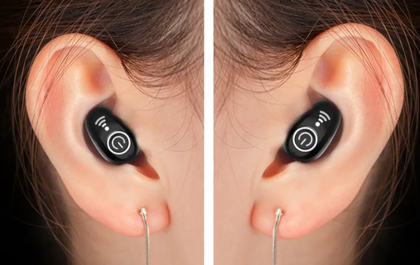 新款s650 迷你蓝牙耳机无线隐形耳塞超小型运动微型 4.2 立体声吊耳