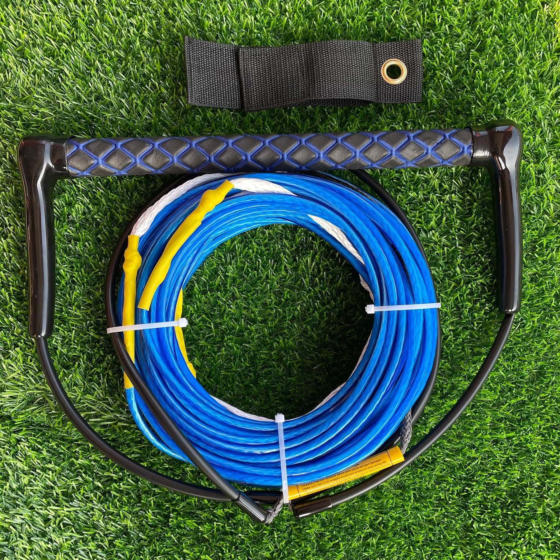 Factory Oem Odm Uhmwpe Water Ski Rope With Handle 46mm Wakeboarding Tow Rope Buy Customizable