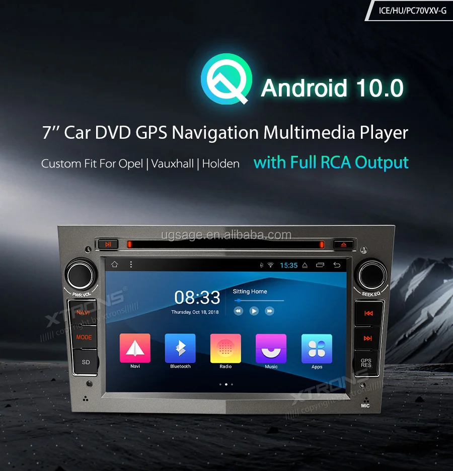 Xtrons 7 Android 2din Coche Dvd Radio Estereo Reproductor Para Opel Astra Meriva Vectra Con Obd2 Gps Buy Reproductor De Dvd Del Coche Android Autoradio 2din Android Gps Product On Alibaba Com