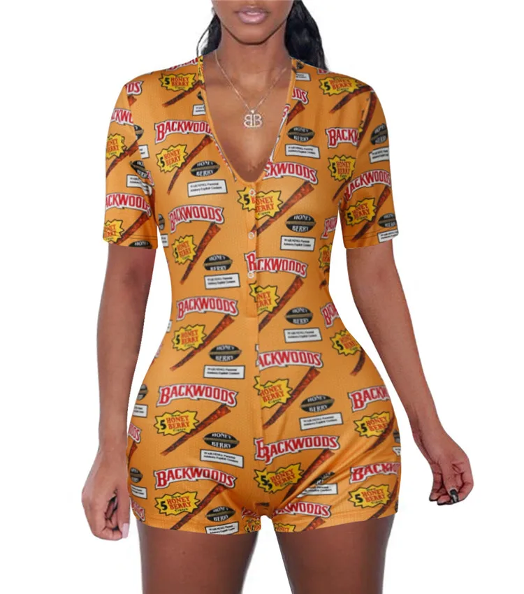 Short Pajama Romper Factory Sale, 58 