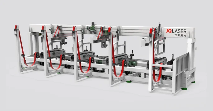 2 kw lazer cutter m1 6m rotary device automatic aluminium profiles square tube pipe cutters h-beams fiber laser cutting machine