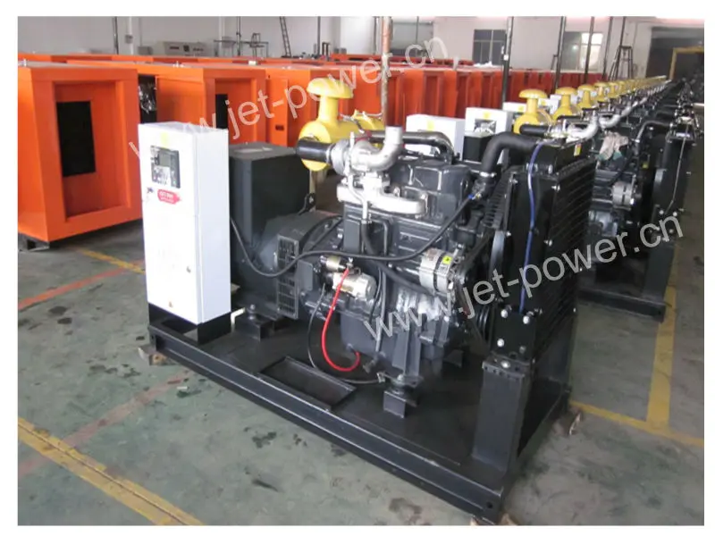 Jet Power Generator 50kw Dynamo Generator Diesel Fuel Open 24 Hours