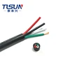 UL 62 Standard SJT 4X17AWG Power Cable Electric Cable Wire