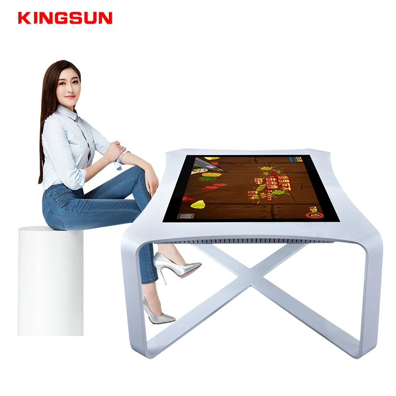 43 Inch Interactive Touch Screen Coffee Table Indoor Smart Touch Table