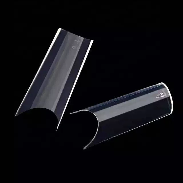 
High Quality U shape Full Cover Nail Tips Curved Ultrathin Nail Tips for Nail Extension 