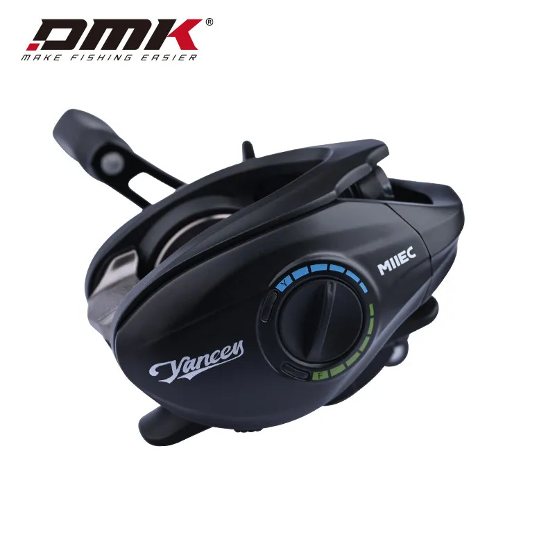 dmk fishing reels wholesale MIIEC DC Brake Baitcasting Reel (Left Hand) : Sports & Outdoors ZGLY DMK Yancey MIIEC REEL