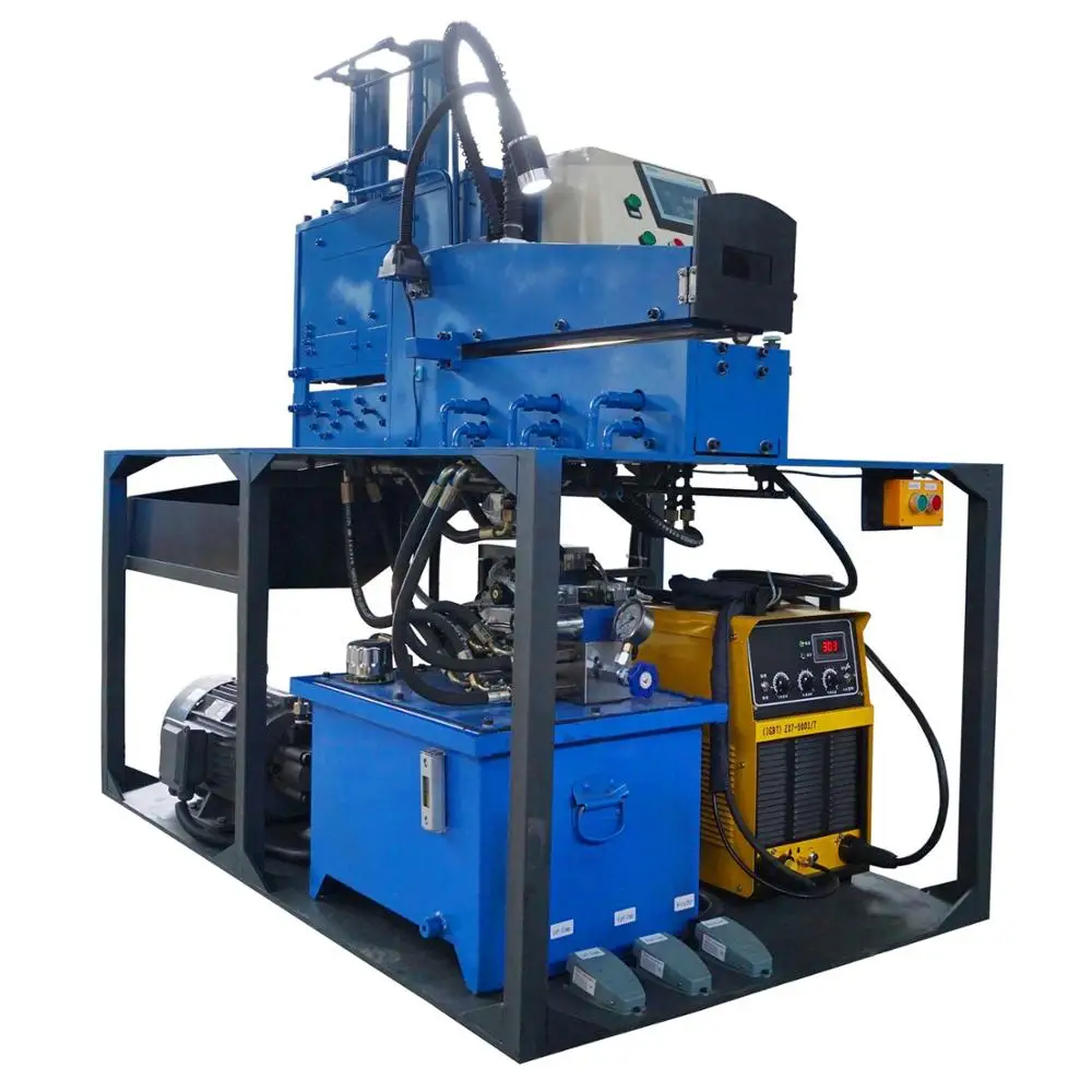 
Automatic Hydraulic shearing and Welding Machine butt welding equipment hydraulic clamp and weld machine 