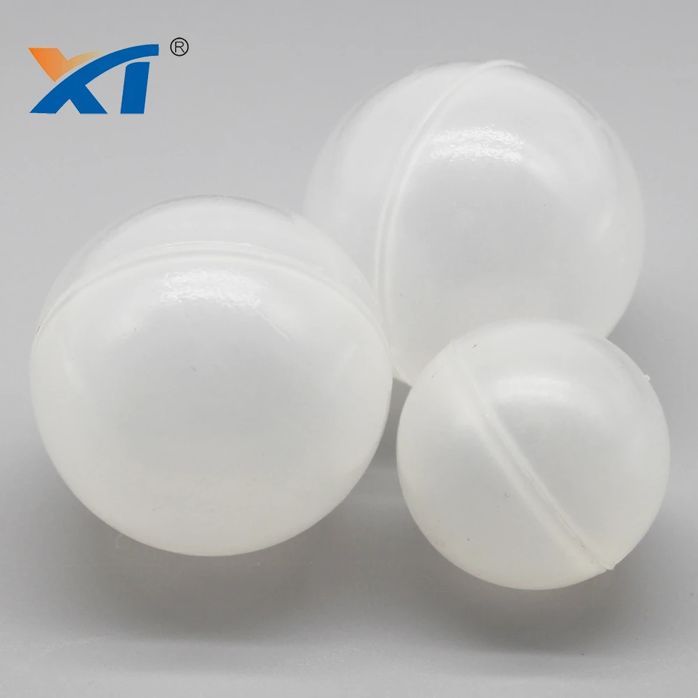 Clear Plastic Polyhedral Hollow Ball Water Separator