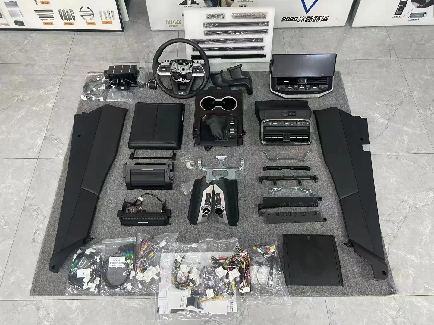 Maictop Luxury Car Interior Upgrade For Land Cruiser Lc200 To Lc300