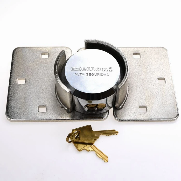 Yh9600 High Quality 73 Mm Round Steel Hockey Puck Lock Hidden Shackle