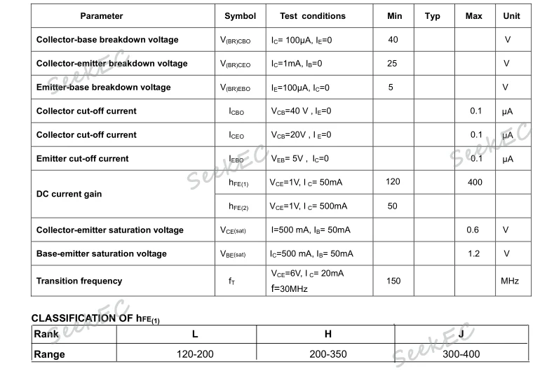 S8050 S8550 Transistors Equivalent J3y Sot23 D331 Pnp To 92 Npn C8050