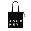 Letter Printing Drawstring Folding Tote Bag Canvas Shopping Recyclable Bags