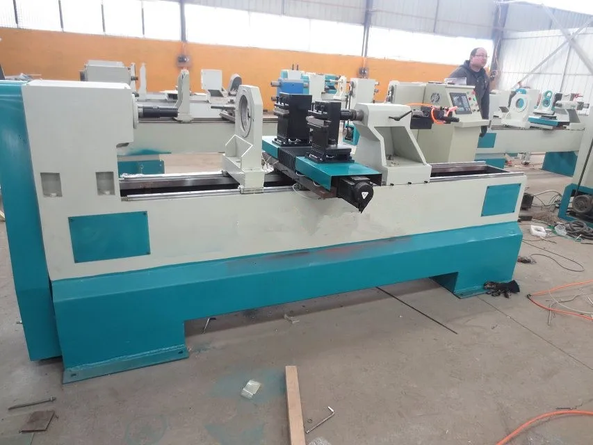New Cnc Automatic Lathe Machine Wood Turning Cnc Milling Machinery For