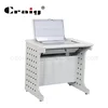 Manual Hidden LCD Metal Flip Top Screen Computer Desk For School Student
