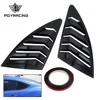 Rear Quarter Window Louvers 2 pcs/set Spoiler Panel for Scion FRS for Subaru BRZ for Toyota 86 GT86 2013-2018 ABS Stickers WLS05
