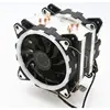 Pccooler Pwm 4 Pin Intel And Amd Dual 120mm Led Ring Fans Cpu Radiators Easy Rgb Controller
