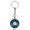 Iron Man Reactor Energy Block Core Metal Keychain Gift
