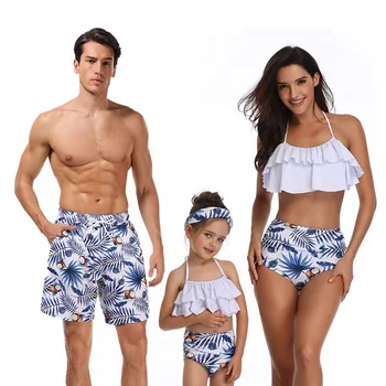 mommy and me matching swimwear