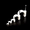 Hot Sale Bagged Group Buy Round Square Various Sizes Cable Holder Clip