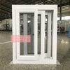 Teeyeo sound proof pvc glass sliding windows for commercial building