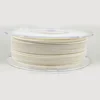 transparent plastic spool packed white pla filament in 1kg 1.75mm