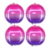 24inch colorful 4D Large Round Sphere Shaped Aluminum Foil Balloon Birthday Party Wedding Baby Shower decoration