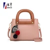 Latest Design Small Size Fashion Decorate Pink Gray Black Ladies Handbag