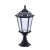 Copper Led Column Light Outdoor Waterproof Solar Post Light