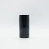 Empty round plastic 15g 30g 50g and 75g black/white/clear oval plastic deodorant container