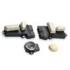 China manufacturer custom auto seat lumbar support switch parts, car seat adjustment switch for deiver and passenger
